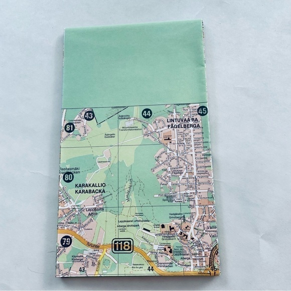 Vintage Helsinki Tourist Map 1987 - Picture 4 of 8